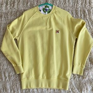 Maison Kitsune cotton fleece sweatshirt.